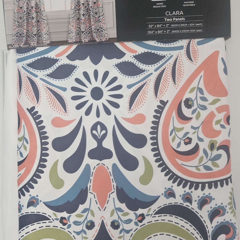 Room darkening insulated curtains